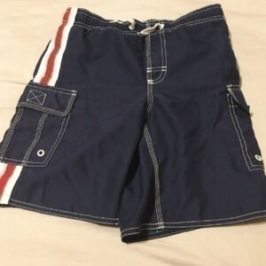 Old Navy Boys size small 6/7 swim trunks